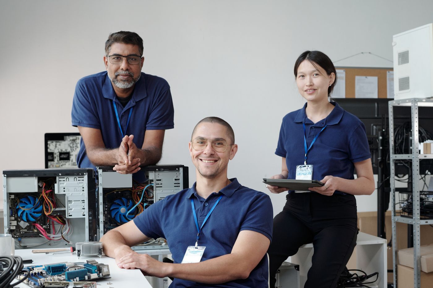 An internal IT team collaborating with DTS engineers